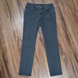 Prana Charcoal Skinny Jeans
